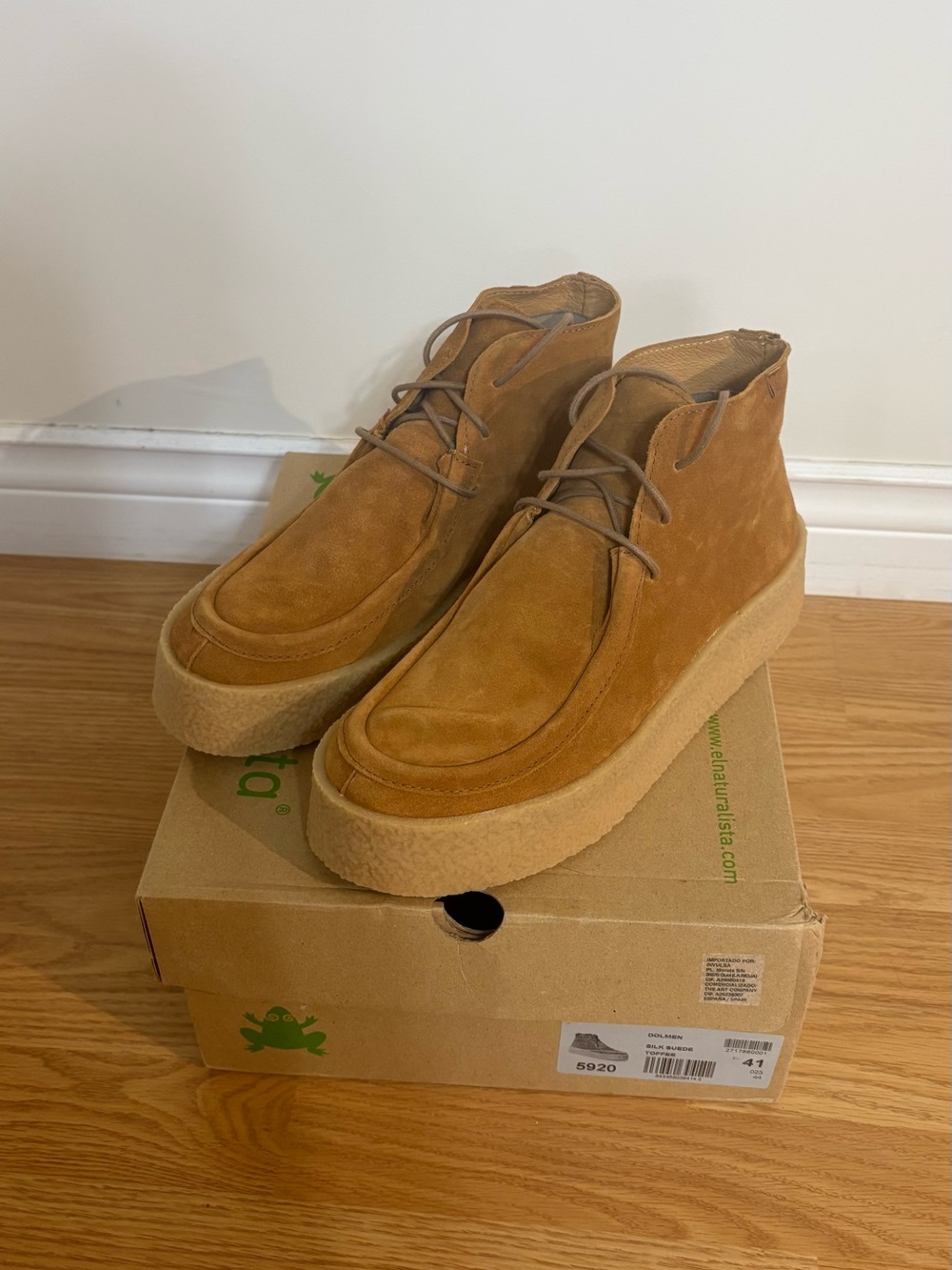 Women’s Silk Suede Boots - Toffee, EU 41